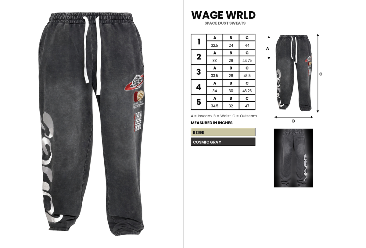 Space Dust Sweats